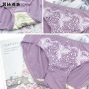 羽葉花 蠶絲內褲 M-XL【4801褲 黑色】1206