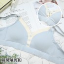 上開/前開扣式 制服領薄棉質哺乳內衣【L8773裸粉】11/16